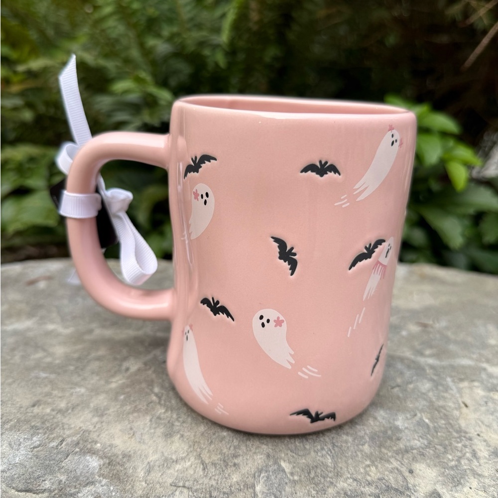 🩷🎃 Rae Dunn x Disney Stitch Pink Halloween Mug - Picture 2 of 4
